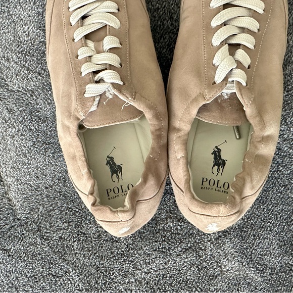 Polo Ralph Lauren - Women's The Suede Pony Ballerina Sneaker, Size 7.5 (US) - Picture 5 of 8